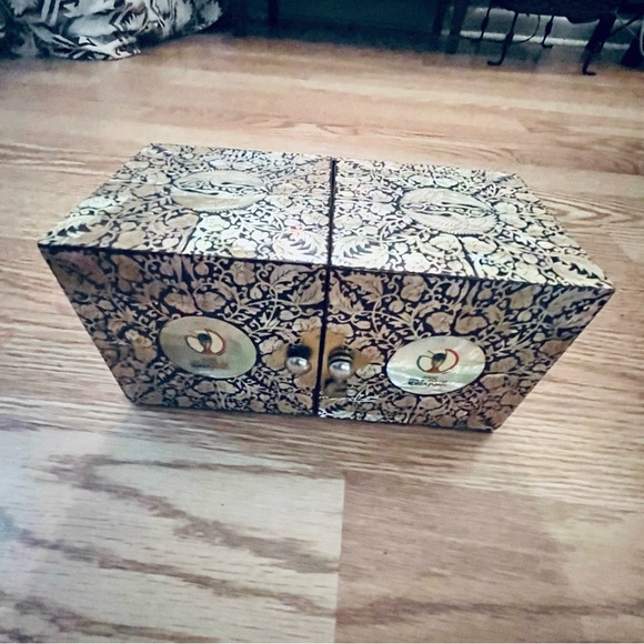 Official Olympic Merchandise Other - 2022 Korea Japan Olympics Painted Wooden Box Opens Into 4 Drawers New